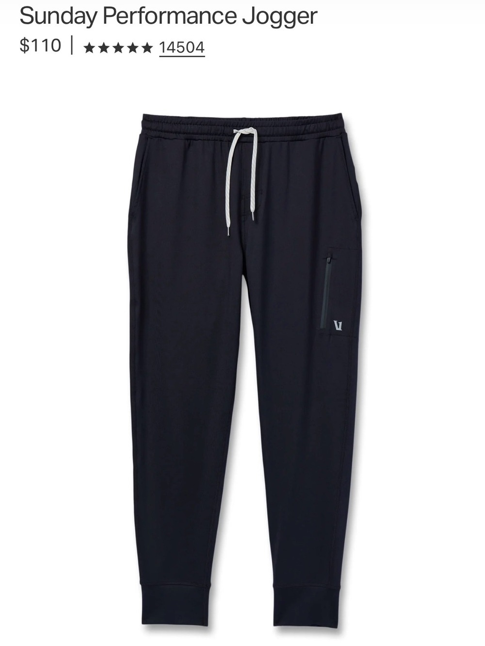 Vuori Sunday Performance Joggers